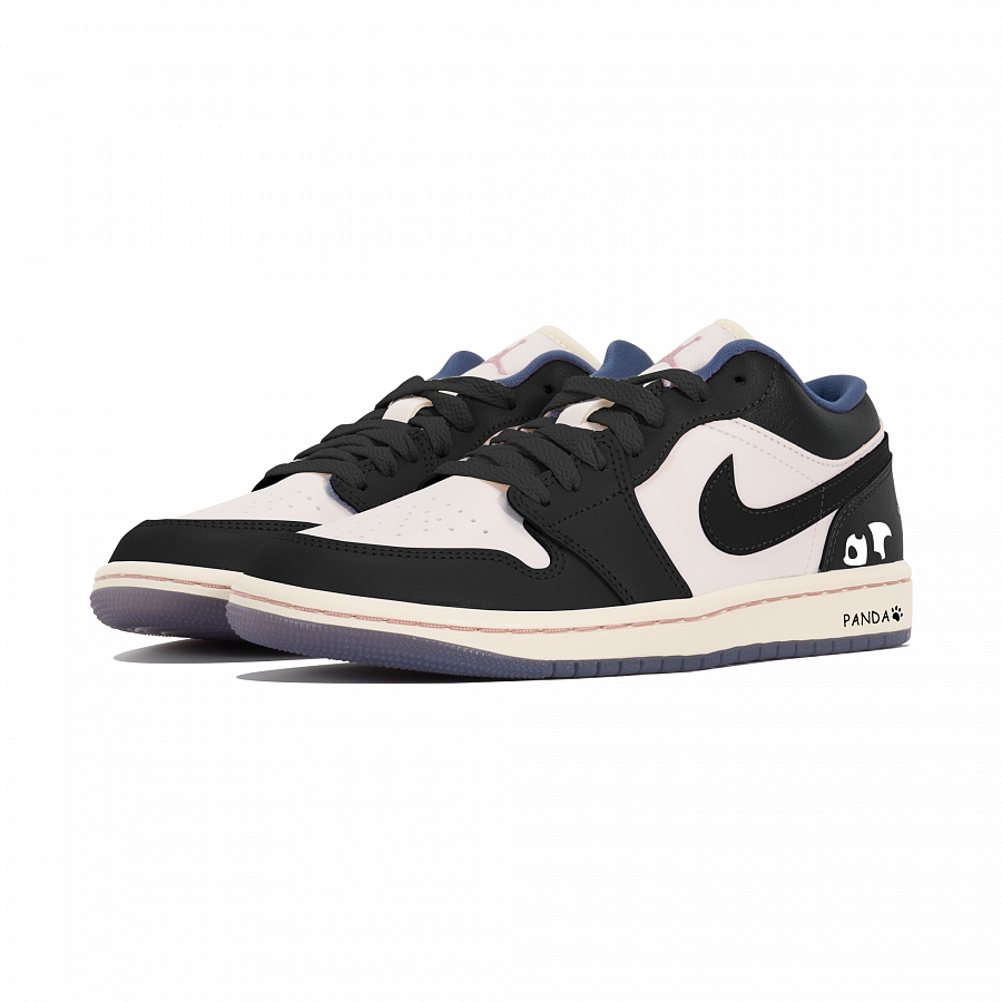Jordan Air Jordan 1 Vintage Basketball Shoes Women's Low top Black Pink купить в интернет-магазине Yoocart с быстрой доставкой по России.