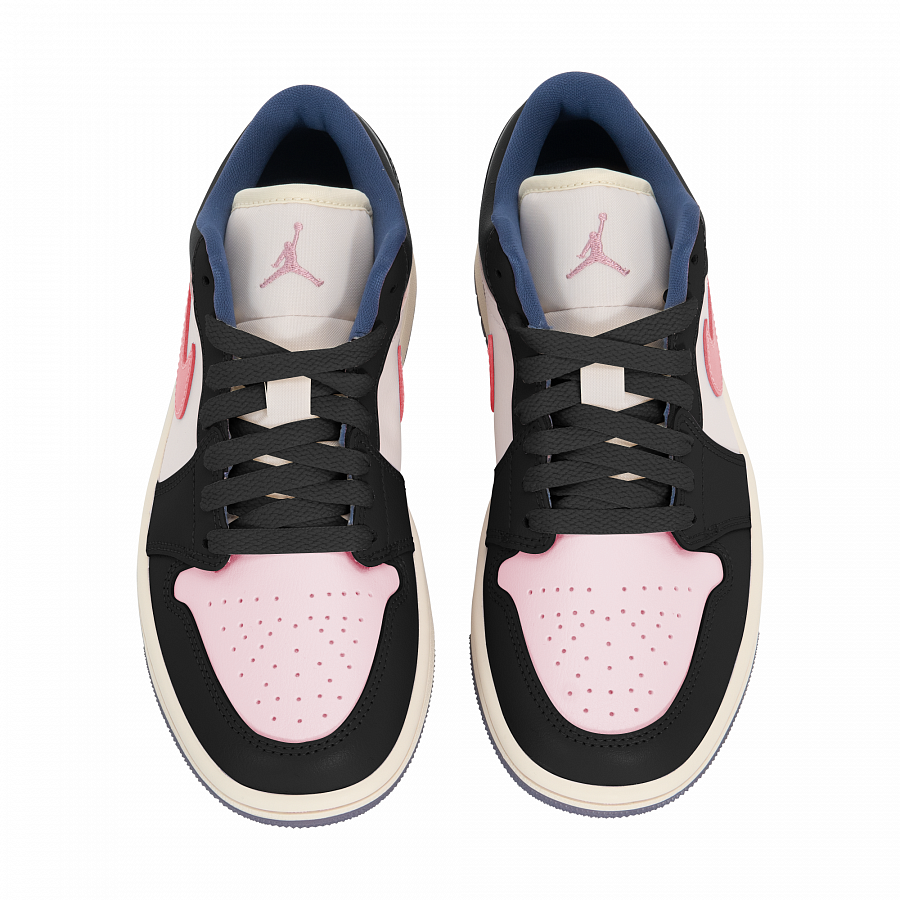 Jordan Air Jordan 1 Vintage Basketball Shoes Women's Low top Pink купить в интернет-магазине Yoocart с быстрой доставкой по России.