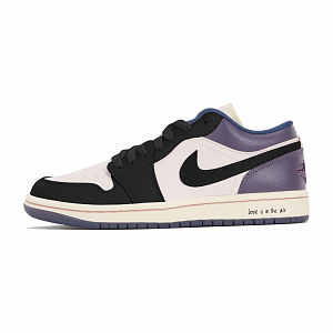 Jordan Air Jordan 1 Vintage Basketball Shoes Women's Low top Purple 1 2827044