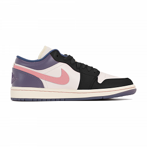 Jordan Air Jordan 1 Vintage Basketball Shoes Women's Low top Black Pink 1 2827067