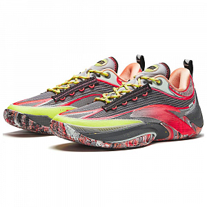 Anta Instant 1 ESG Cushioning Wear Resistant Low Top Basketball Shoes Men's Black Red Green 1 2827478