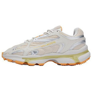 LACOSTE Slip-Resistant Low-Top Casual Shoes Men's Light Orange