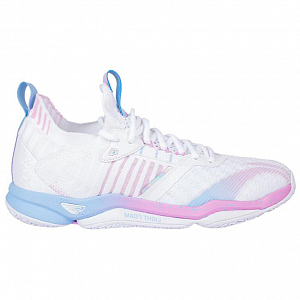 LiNing Raid Slip-Resistant Breathable Low-Top Badminton Shoes Unisex White Pink 1 2828930