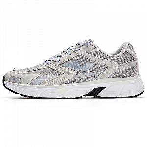 Joma Anti-Slip And Wear-Resistant Breathable Low-Top Casual Shoes Men's Light Gray White