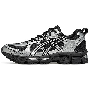 Asics Gel Kahana 8 Abrasion Resistant Breathable Low Top Running Shoes Women's Silver Black