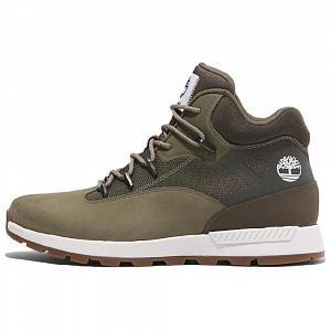 Timberland Anti-Slip Wear-Resistant Mid-Top Casual Shoes Men's Olive Green