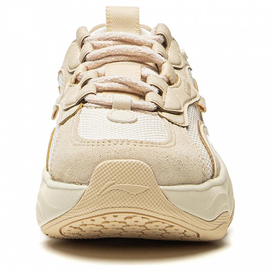 LiNing Anti Slip Wear Resistant Low Top Running Shoes Women's Yellow Beige купить в интернет-магазине Yoocart с быстрой доставкой по России.