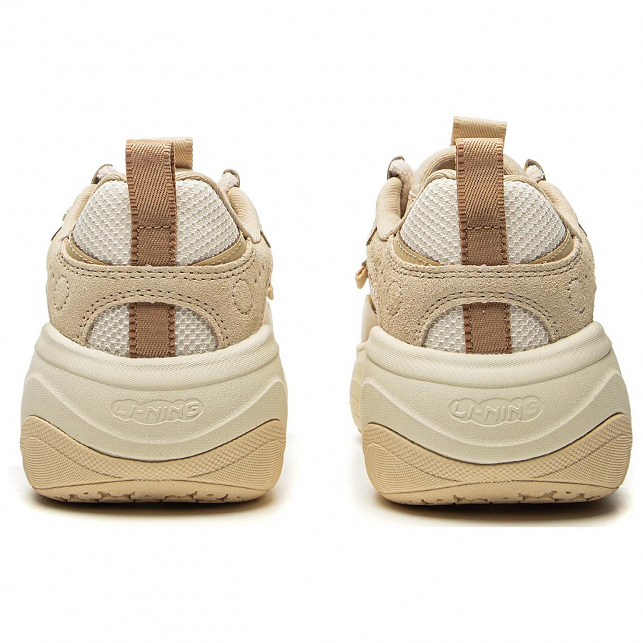 LiNing Anti Slip Wear Resistant Low Top Running Shoes Women's Yellow Beige купить в интернет-магазине Yoocart с быстрой доставкой по России.