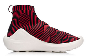 LiNing Essence High Top Vintage Basketball Shoes Men's Black Red 1 2830902