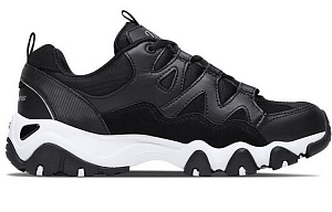 Skechers D'Lites 2.0 Low Top Running Shoes Black Women's 1 2831011