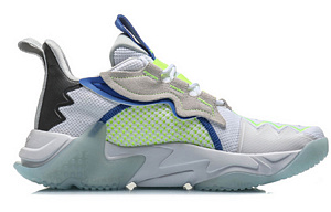 LiNing CF Wing Anti-Slip Wear-Resistant Low-Top Sports Casual Shoes Men's Crystal Blue 1 2831057