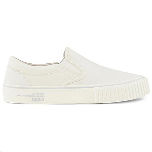 Kappa Cushioning Wear Resistant Low Top Skateboard Shoes Unisex White 1 2831956