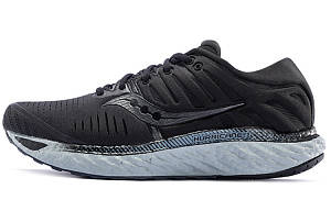Saucony Hurricane Running Shoes Men Low-Top Black Gray