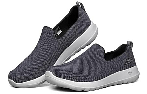 Skechers GO WALK Max Casual Shoes Men's Low top Black/Gray 2 2832190