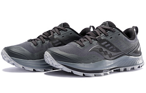 saucony Women's Peregrine 10 GTX 'Black Grey' 2 2832236