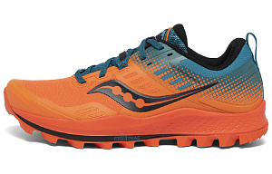 Saucony PEREGRINE 10 Peregrine Falcon Running Shoes Men's Low top Orange Blue