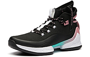 Anta UFO2.0 Irregular Shape High-Top Basketball Shoes Men's Black Pink White 1 2832451