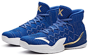 Anta KT3 Thompson High Top Basketball Shoes Men's Blue White Gold 1 2832456