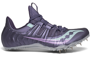Saucony Slip-Resistant Support Lightweight Low-Top Running Shoes Women's Orchid Purple 1 2832580