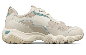 Skechers D Lites 2.0 Running Shoes White/Brown/Blue Women's 1 2832734