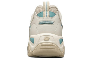 Skechers D Lites 2.0 Running Shoes White/Brown/Blue Women's 3 2832736
