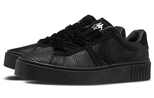 Kappa Low-Top Skateboard Shoes Women's Black 1 2833196