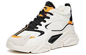 Anta Life Collection Coverage Anti-Slip And Wear-Resistant High-Top Chunky Sneakers Men's Ivory White/Black 1 2833258
