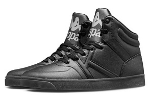 Kappa Skateboard Shoes Women's High top Black 1 2833441