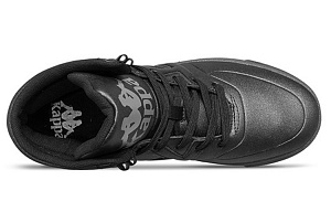 Kappa Skateboard Shoes Women's High top Black 2 2833442