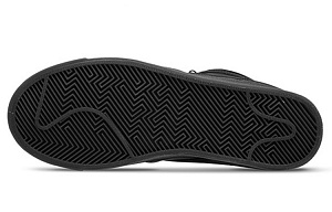 Kappa Skateboard Shoes Women's High top Black 3 2833443