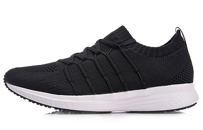 LINING Speed Star Running Shoes Women's Low-Top Black White