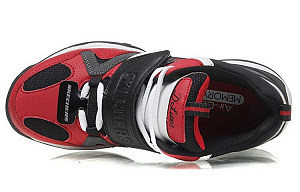 Skechers D'Lites Train Mid Top Daddy Shoes Red/Black Women's 2 2833489