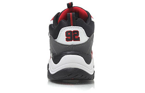 Skechers D'Lites Train Mid Top Daddy Shoes Red/Black Women's 3 2833490