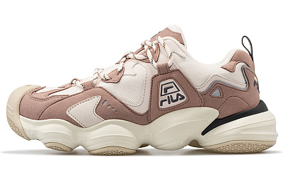 FILA FUSION Ugly Casual Shoes Women's Low-Top Sea Salt Pink/Deer Powder