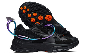 FILA FUSION Hit 3000 Low Top Casual Shoes Men's Black 3 2833599