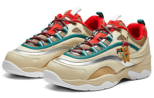 FILA FUSION Low Top Casual Shoes Women's White Red Green 2 2833632