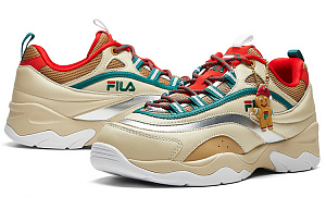 FILA FUSION Low Top Casual Shoes Women's White Red Green 3 2833633