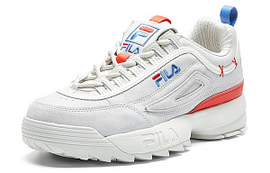FILA FUSION Fila Disruptor 2 Low cut Old Shoes Grey Women's 1 2833691