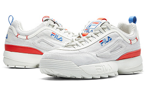 FILA FUSION Fila Disruptor 2 Low cut Old Shoes Grey Women's 3 2833693
