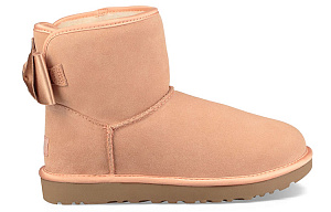 UGG Satin Bow Mini 'Coral' Women's 1 2833731