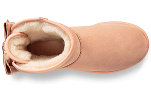 UGG Satin Bow Mini 'Coral' Women's 3 2833733