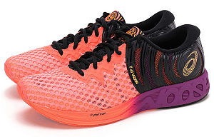 Asics Noosa FF 2 Low Top Running Shoes Men's Black Orange 1 2833742