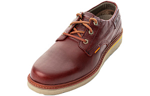 CAT Casual Leather Shoes Men's Low top Brown Red 1 2833822