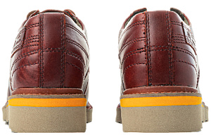 CAT Casual Leather Shoes Men's Low top Brown Red 3 2833824