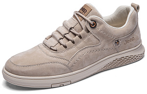 Jeep Cushioning Coverage Wear Resistant Lightweight Breathable Low Top Skateboard Shoes Men's Sand 1 2834133