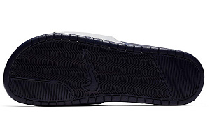 Nike Benassi Jdi Slippers Shoes Grey/Blue 3 2834208