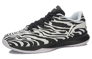 LiNing Tiger Paw 2 Low-Top Performance Basketball Shoes Unisex White Black 1 2834265
