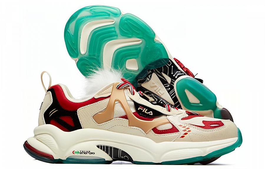 FILA FUSION Rjv 'Creamwhite Dark Red' купить в интернет-магазине Yoocart с быстрой доставкой по России.