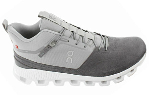 On Cloud Hi Running Shoes Men's Low top Gray White 1 2834315