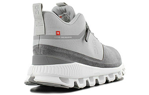 On Cloud Hi Running Shoes Men's Low top Gray White 2 2834316